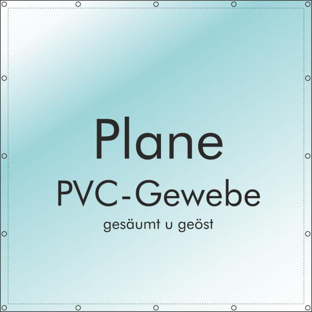 Plane 200 x 100 cm PVC 510 g/m² mit B1