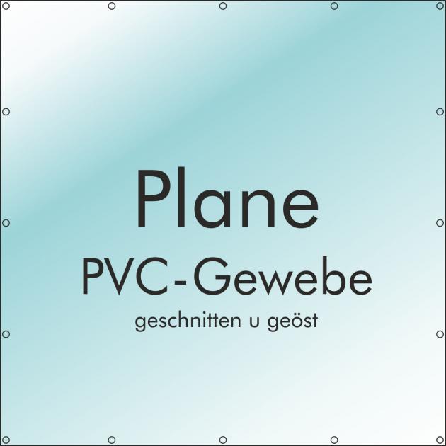 Plane 100 x 100 cm PVC 510 g/m² mit B1
